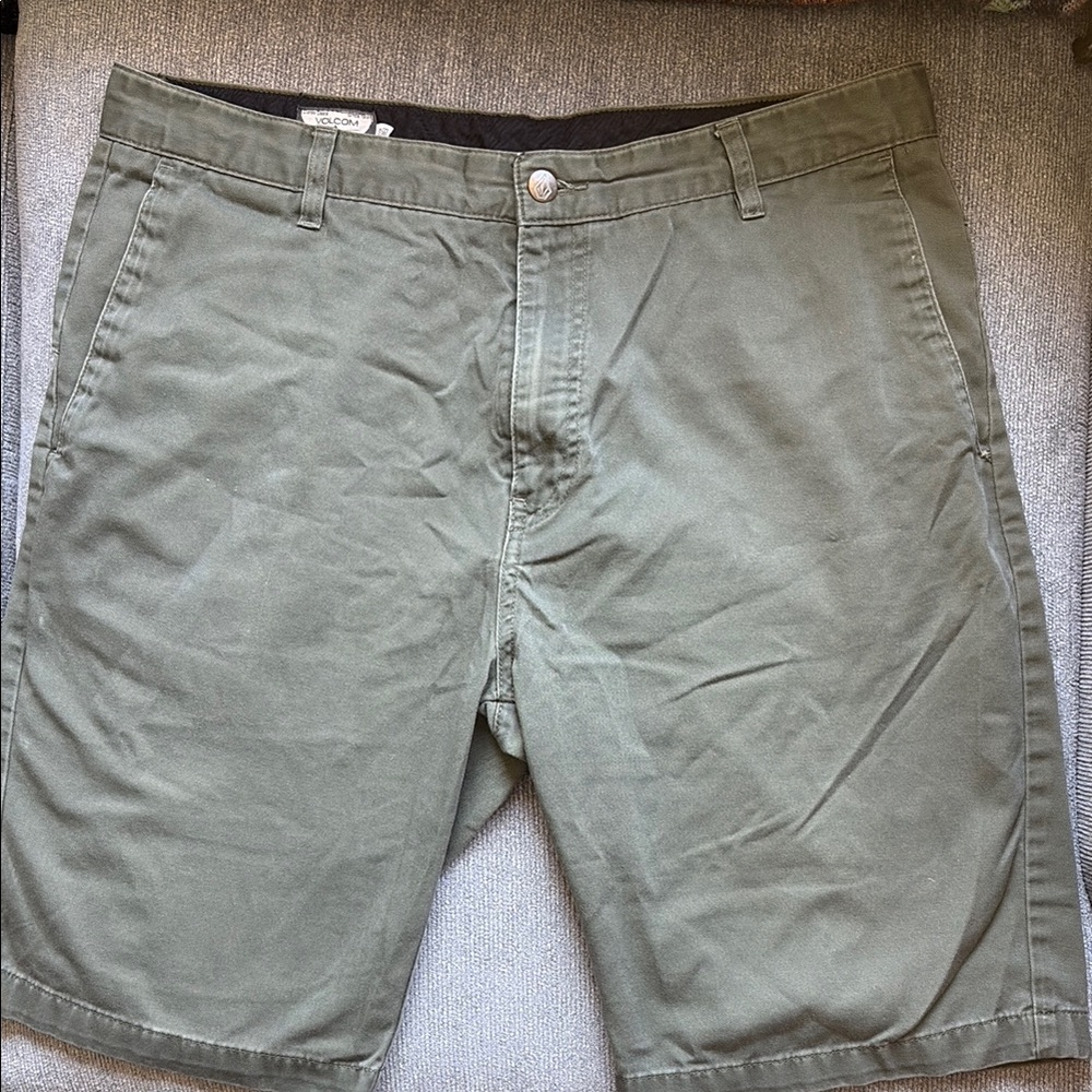 Volcom Olive Green Shorts